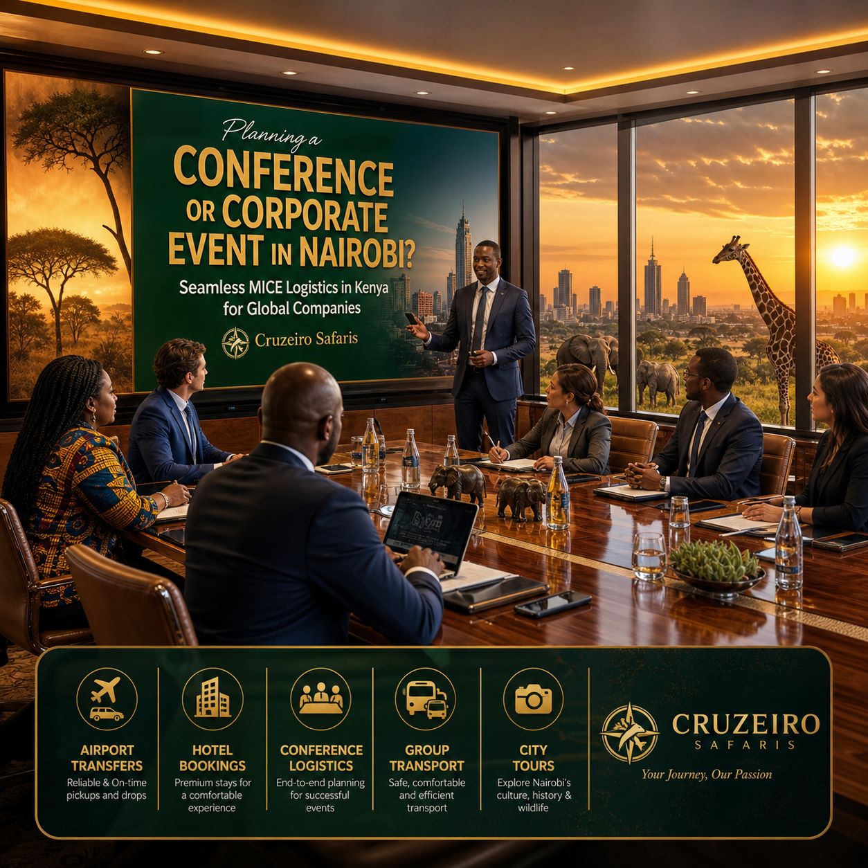 Seamless MICE Logistics in Kenya for Global Companies
